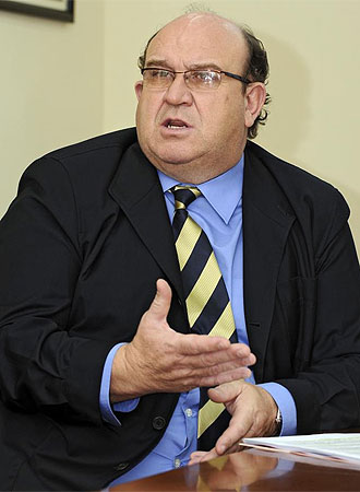 Alfonso Mandado, presidente de la Federacin Espaola, durante una entrevista concedida a Marca