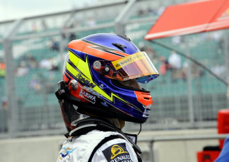 El francs Romain Grosjean, en una prueba de la GP2.