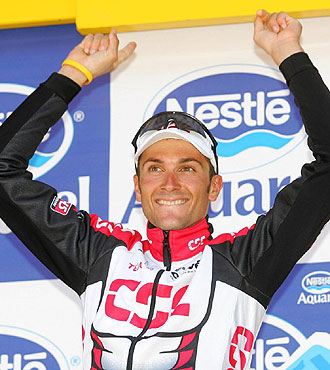 Ivan Basso liderar al Liquigas en la Vuelta a Espaa