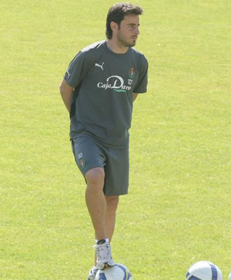 Pedro Lpez, durante un entrenamiento.