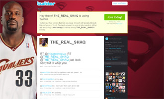 El Twitter de Shaquille O'Neal es el ms popular de la NBA