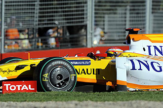 Fernando Alonso en el Gran Premio de Australia