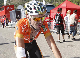Samuel Snchez, durante la Vuelta