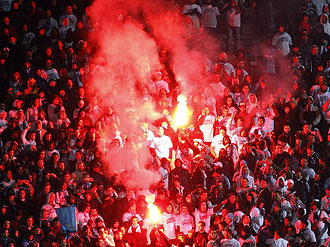 El Velodrome de Marsella durante un partido