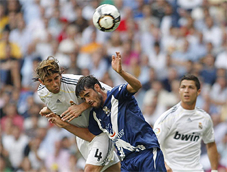 Ramos, en el Madrid-Tenerife