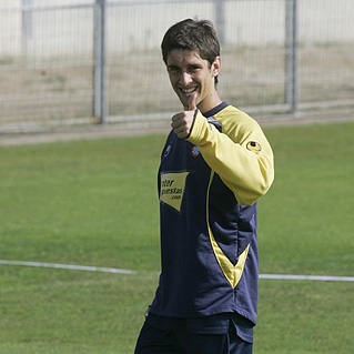Forlín durante un entrenamiento del Espanyol