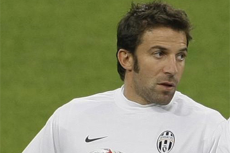 Alessandro Del Piero, jugador de la Juventus