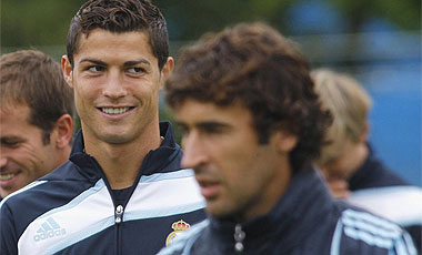 Cristiano Ronaldo y Ral