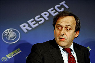 Michael Platini, presidente de la UEFA