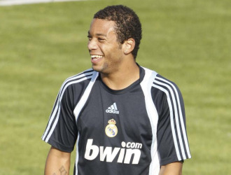 Marcelo sonre en un entrenamiento