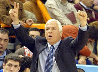 Pini Gershon, entrenador del Maccabi