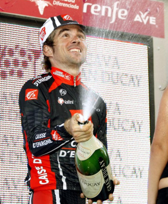 David Arroyo en la Vuelta a Espaa de 2008.