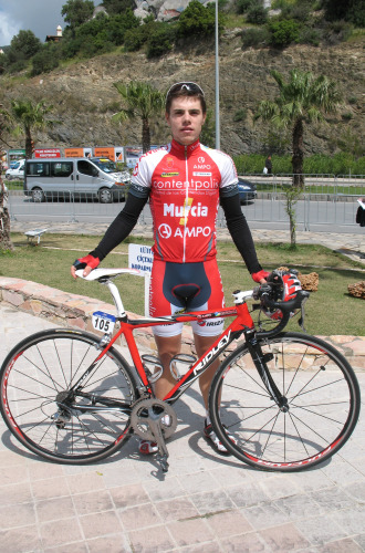 Sergio Domnguez, durante el Tour de Turqua.