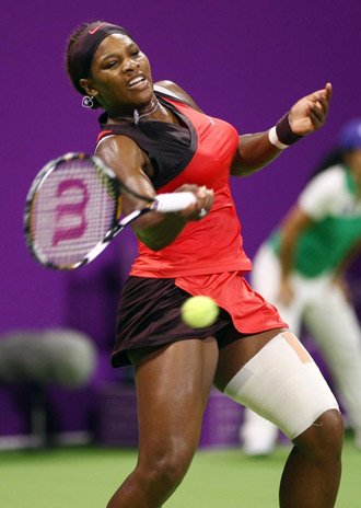Serena Williams, en un partido reciente.