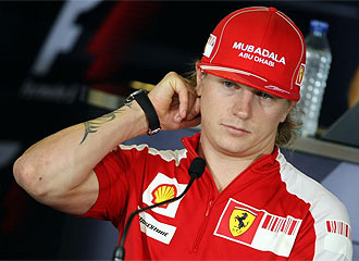 Raikkonen ya no vestir ms de rojo Ferrari.