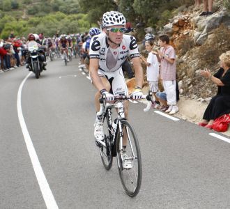 Gómez Marchante, durante la pasada Vuelta a España