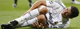 Cristiano Ronaldo, lesionado tras la entrada de Diawara