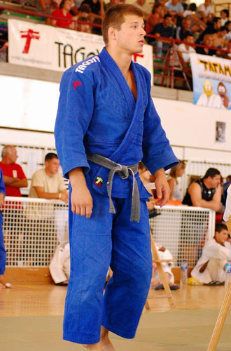 Vasile Capsa, en un momento del torneo.
