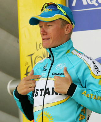 Vinokourov en el Tour de Francia de 2007.