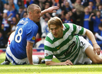 Un partido entre el Rangers y el Celtic