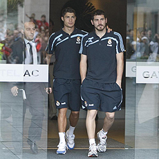 Cristiano y Casillas