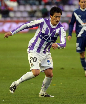 Canobbio, en un lance del partido frente al Tenerife.