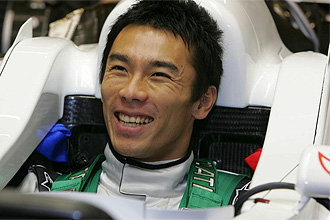 Takuma Sato, dentro de un monoplaza