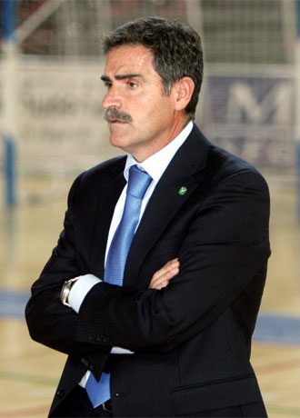 Jesús Candelas, durante un partido del Interviú.