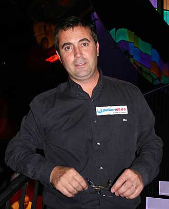 Manuel Cuberos, campen de Espaa de poker.