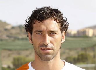 El jugador del Cartagena Mariano Snchez