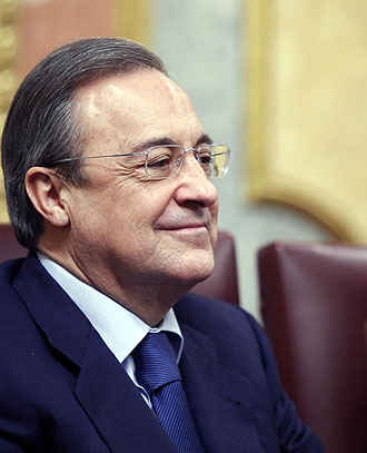 Florentino Prez, presidente del Real Madrid.