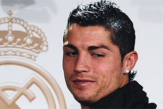 Cristiano Ronaldo, jugador del Madrid, en un acto promocional