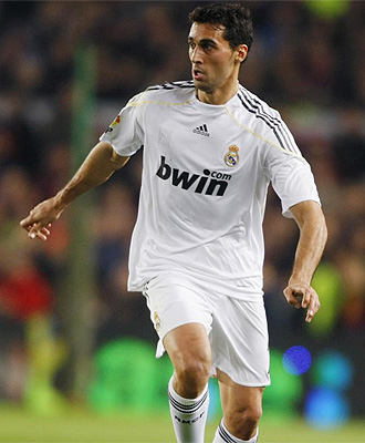 lvaro Arbeloa, durante un partido con el Madrid