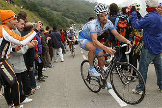 Rebellin, en la Vuelta a Espa�a de 2008