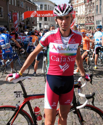 Xavier Tondo en la Vuelta a Espaa 2009.