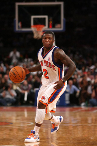 Nate Robinson, en uno de sus ltimos partidos con los Knicks.