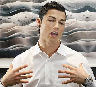 Cristiano Ronaldo durante la entrevista concedida a MARCA.