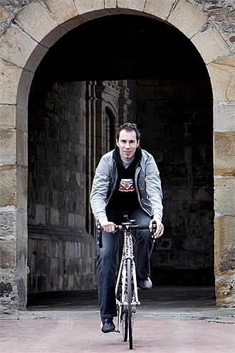 El ciclista vizcano Pedro Horrillo