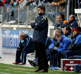 Juan Ramn Muiz espera un partido muy fsico contra el Athletic.
