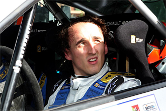 Robert Kubica, a los mandos de un Renault New Clio R3C