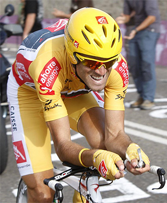 Alejandro Valverde, durante la pasada Vuelta a España