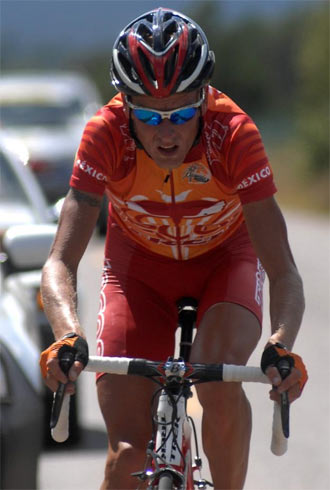 Rasmussen durante la Vuelta a Chihuahua
