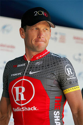 Lance Armstrong, en laTour Down Under