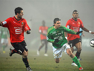 Saint Etienne y Rennes fueron incapaces de marcar.