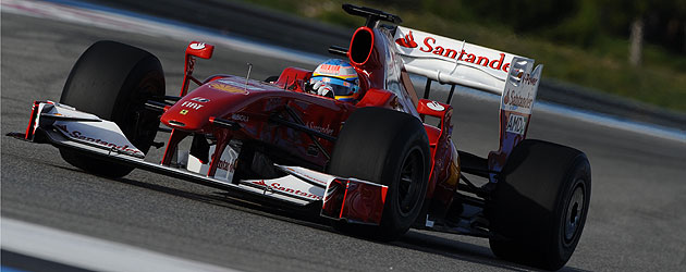 Primera imagen del nuevo Ferrari que pilotar Alonso en este Mundial