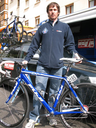 David Caada, en la Vuelta al Pas Vasco 2009