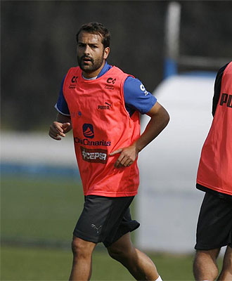 Saizar se entrena con el Tenerife.