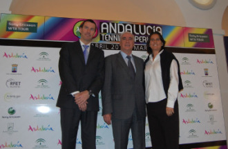 Presentacin del 'Andaluca Tennis Experiencie'.