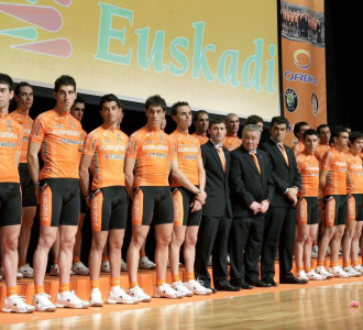 El equipo Euskaltel Euskadi.