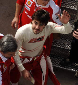 Fernando Alonso, en el circuito de Jerez